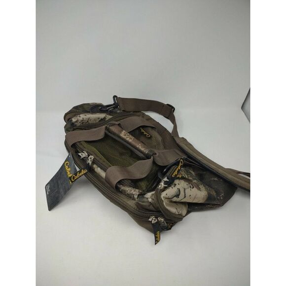 New CABELA'S Catch-All Gear Bag Camo Hunting Fishing Range Duffle Zip 600 D Poly - Picture 3 of 6